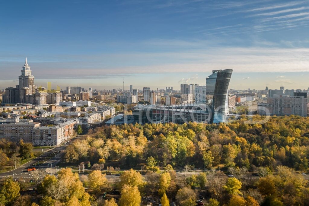 Березовая роща рядом с ЖК Берег столицы